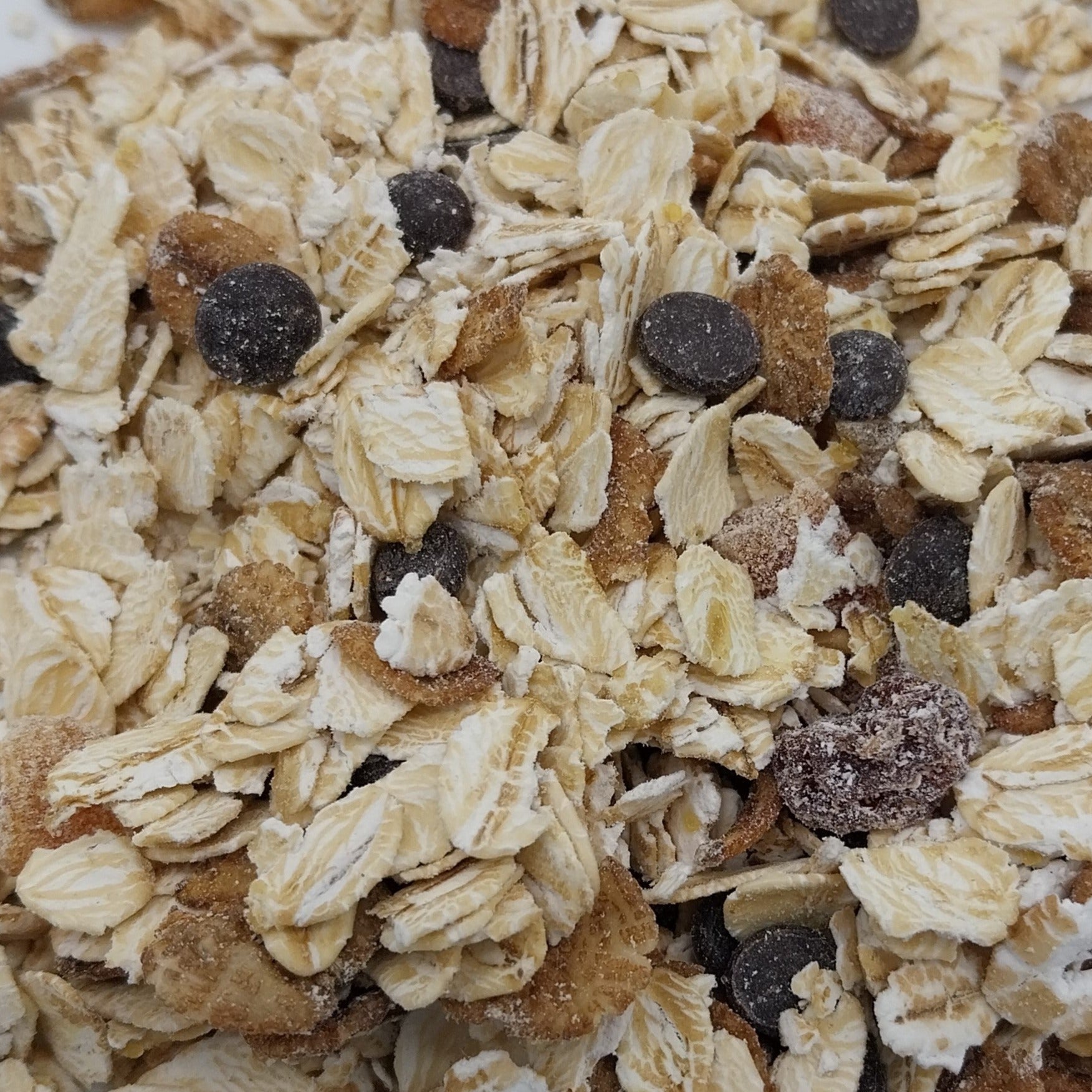 chocolate muesli, muesli