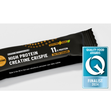 Salted caramel creatine crispy high protein quality award