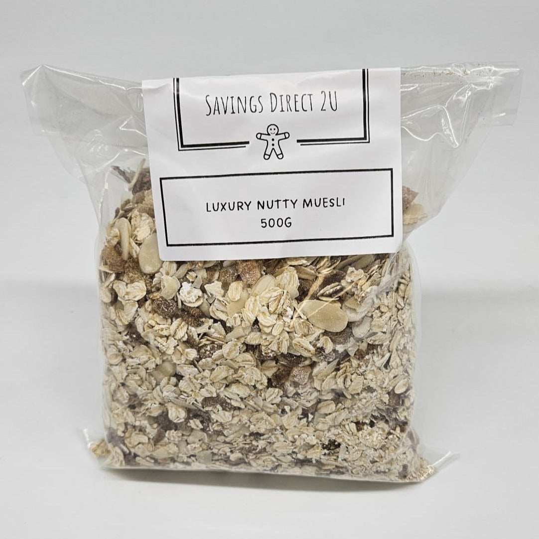 muesli, nutty, nutty muesli