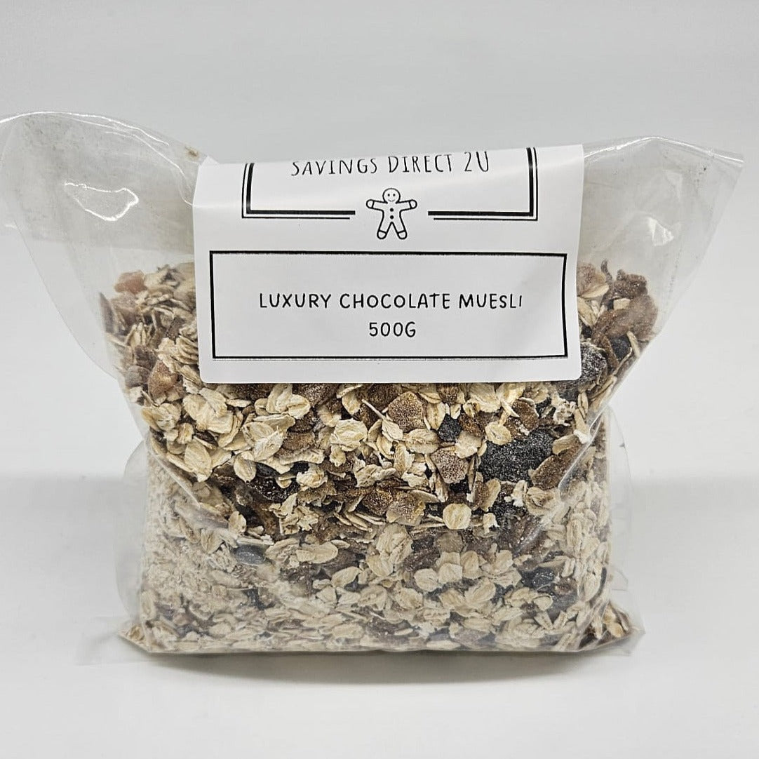 chocolate muesli, muesli