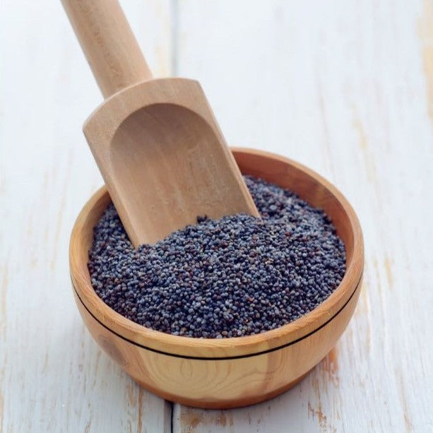 Blue poppy seeds