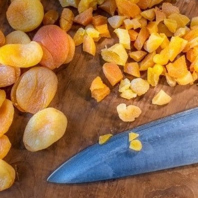 chopped apricots, apricots